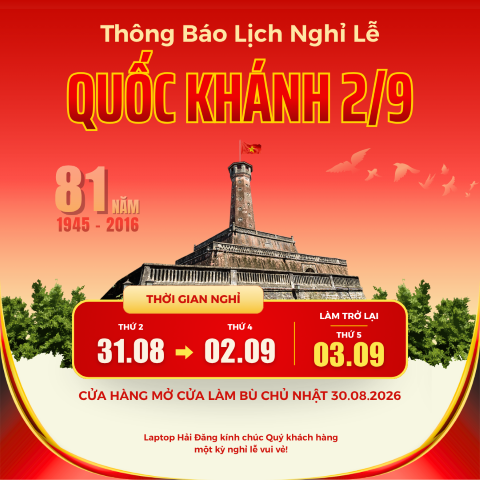Lịch nghỉ 2/9