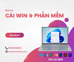 Cài phần mềm máy tính và hệ điều hành laptop tại Hà Nội