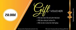 Gift Voucher giành tặng khách hàng sửa chữa & thay thế linh kiện