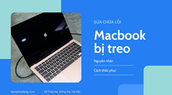 MacBook bị treo máy, treo táo, không shutdown được