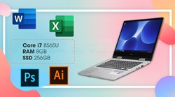 Giá laptop Dell ổ cứng SSD 256GB là bao nhiêu?