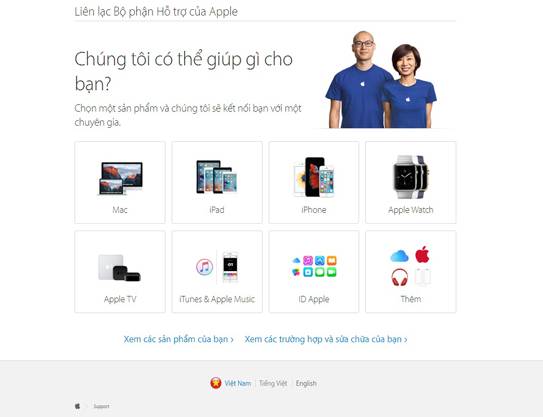 bảo hành macbook tại Hà Nội