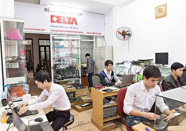 cửa hàng sửa chữa laptop uy tín ở Hà Nội