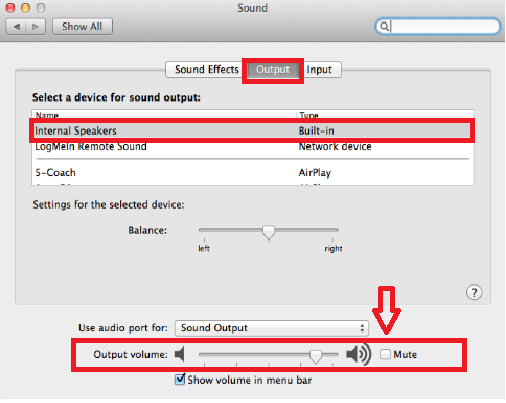 Macbook Air bị mute âm thanh