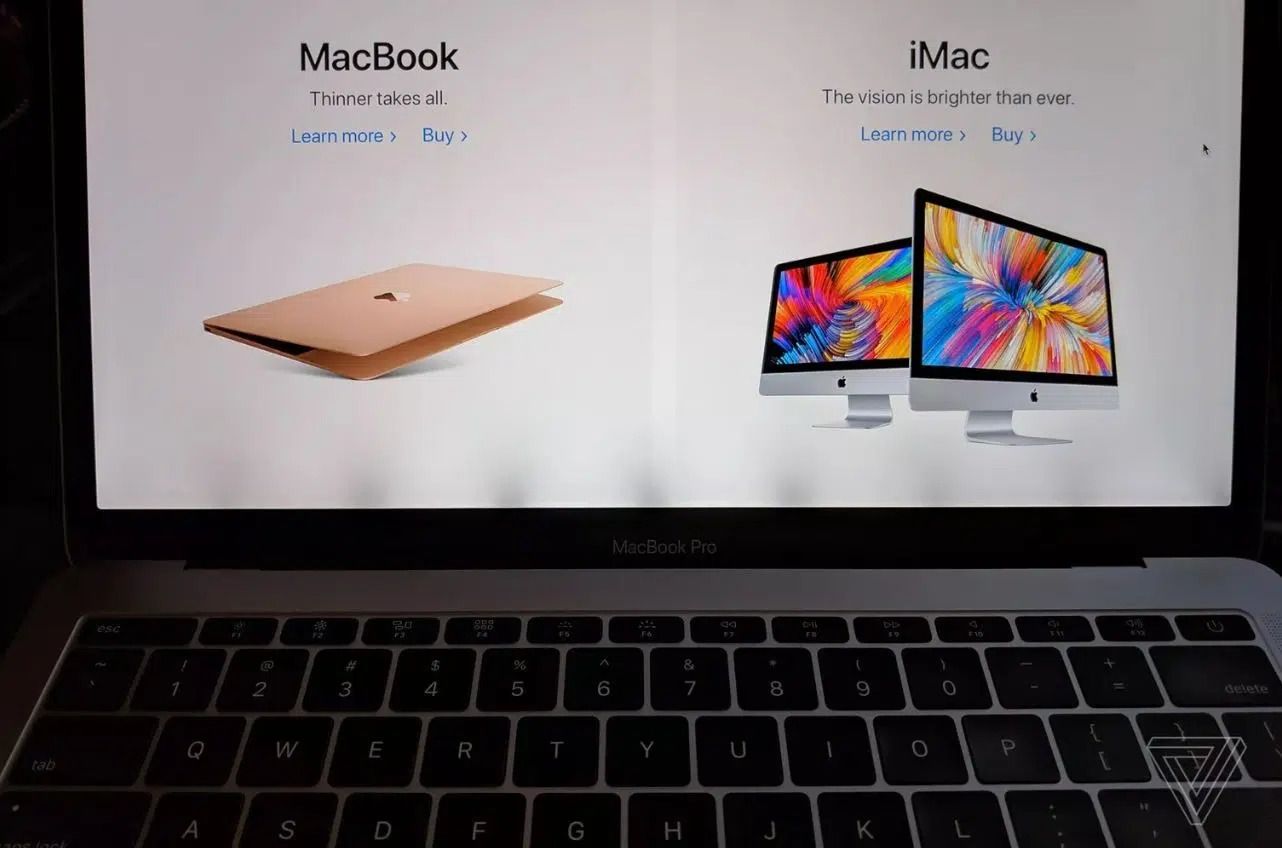 Màn hình Macbook bị hở sáng 
