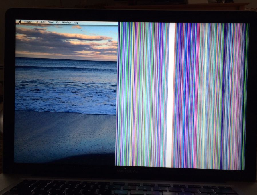 Màn hình Macbook chập chờn và không lên