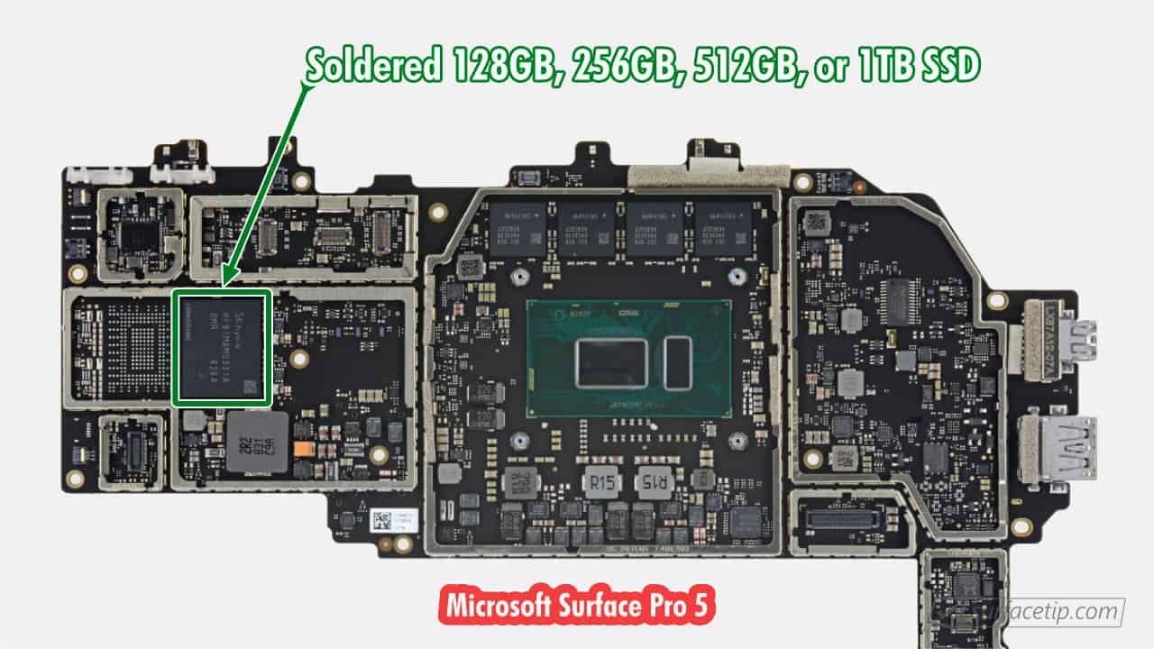 nâng cấp ổ cứng SSD surface