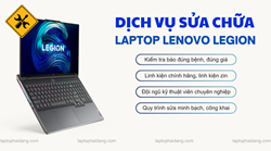 Sửa chữa laptop Lenovo Legion lỗi linh kiện, lỗi máy