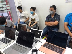 Cửa hàng chuyên linh kiện Mac và lỗi máy tại Hà Nội