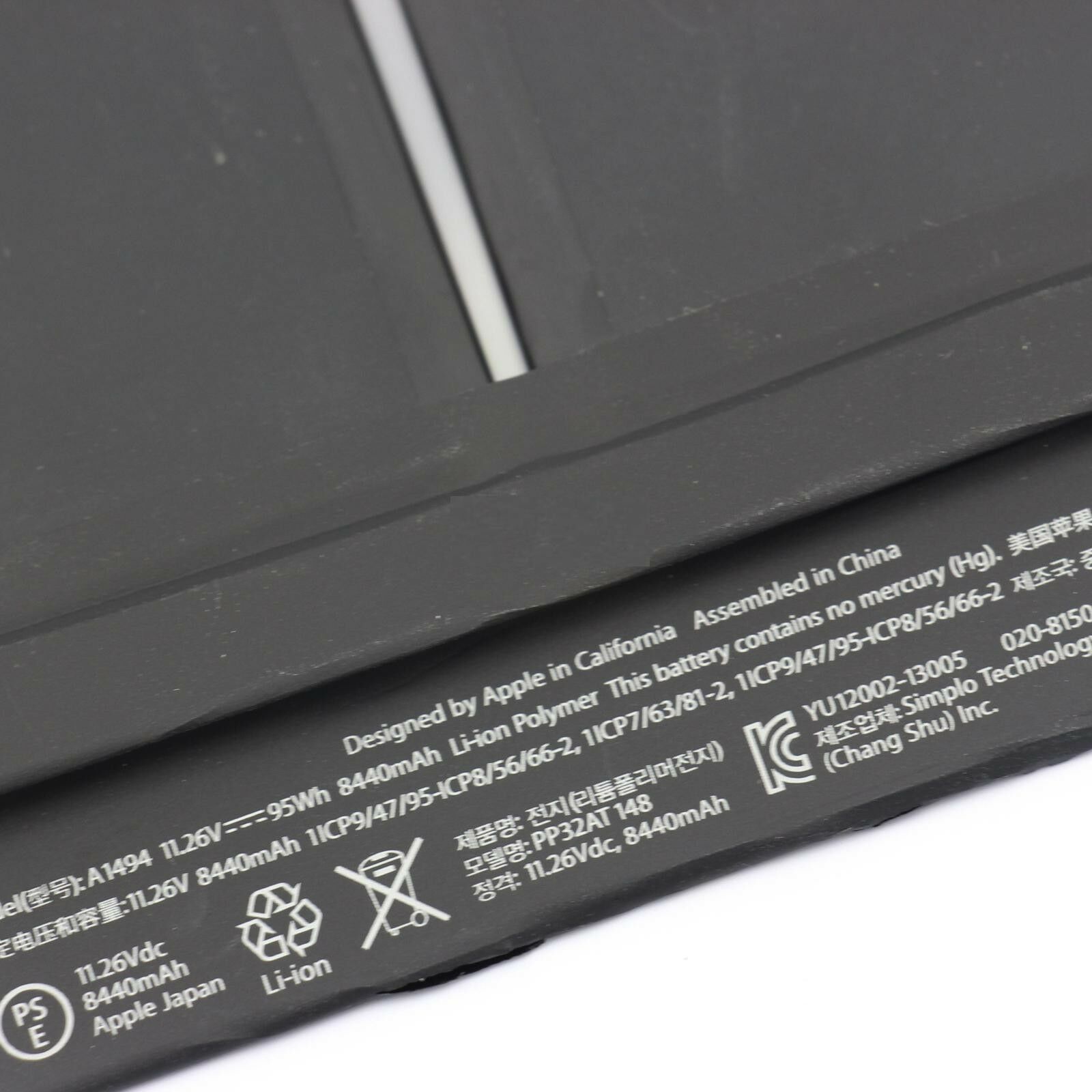 pin Macbook Pro Retina 15 Inch A1398 - A1494